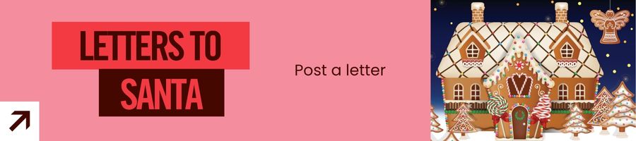 Letters to Santa banner