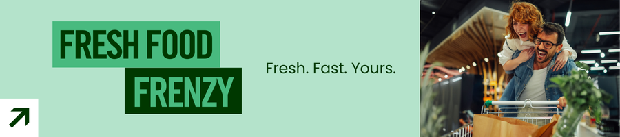 Fresh Food Frenzy Banner Heading