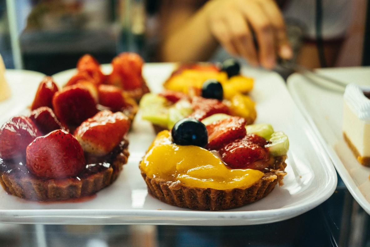 Fruit tart - Tres Bon Seven Hills Plaza